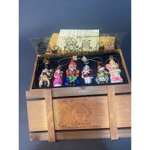 Thomas Pacconi Classics "The Nutcracker" Christmas glass ornaments
